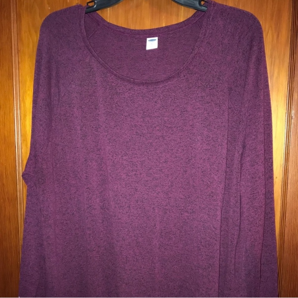 Old Navy Luxe sweater in Plum
